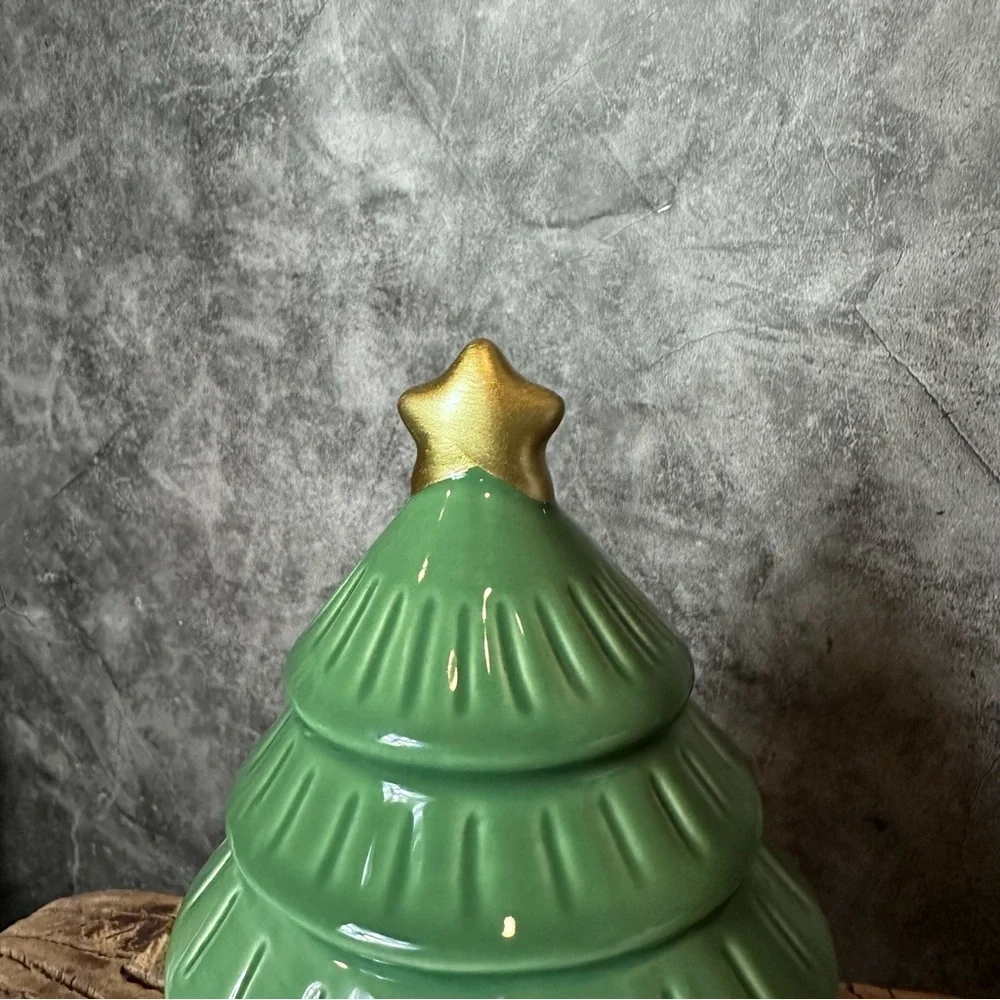 Target Bullseye 2023 Ceramic Christmas Tree Cookie Jar